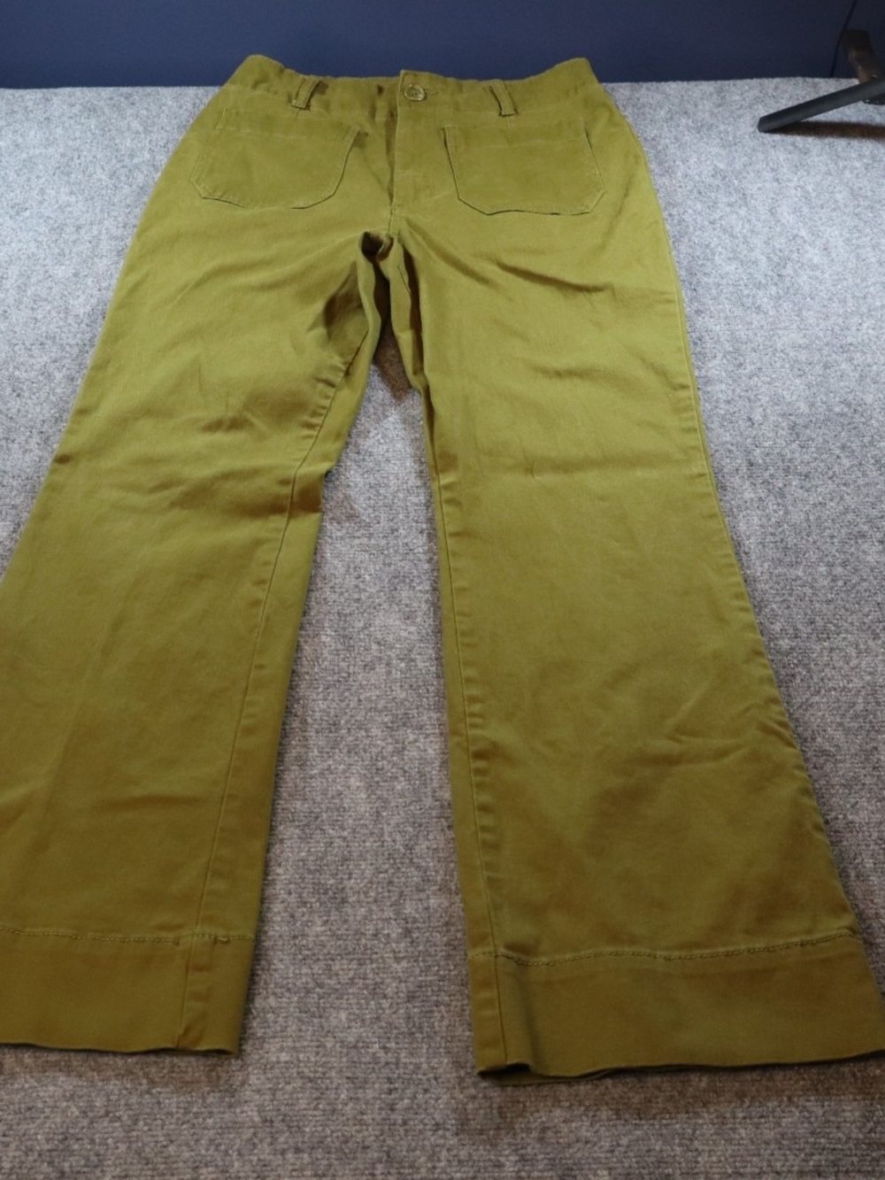 Bagatelle Olive Green Wide Leg Jeans Womens Size 8 NWOT Utility Pants